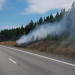 Hudiksvall: Markbrand utmed E4