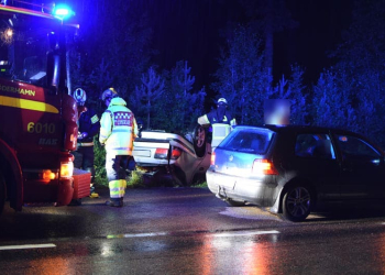 Mo: Singelolycka på väg 588