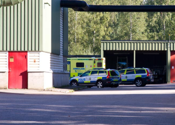Sandviken: Brand på värmeverk