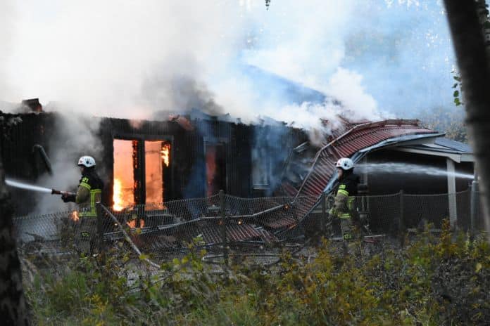 Forsa: Brand i förskola