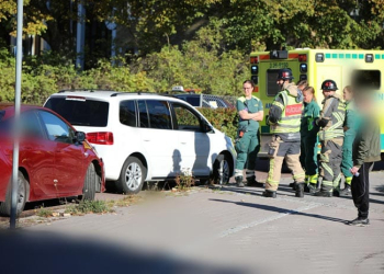 Gävle: Krock i korsning