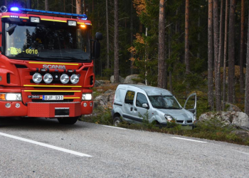 Maråker: Singelolycka på väg 583