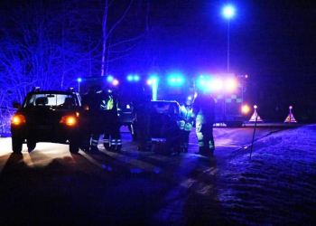 Rengsjö: Trafikolycka på väg 651