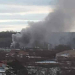Gävle: Kraftig brand på Utmarksvägen