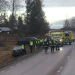 Kilafors: Personbil hamnade i diket