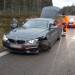 Ljusne: Bil i mitträcket