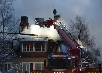 Edsbyn: Villabrand på Armborstvägen