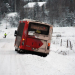 Söderala: Buss hamnade i diket