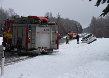 Stråtjära: Singelolycka på väg 83