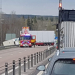Hudiksvall: Lastbil välte på E4