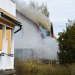 Sandarne: Villabrand på Bolagsvägen