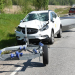 Söderhamn: Tappade båttrailer – Träffade mötande bil