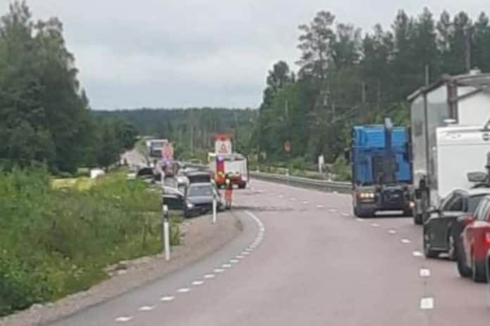 Torsåker: Trafikolycka på väg 68