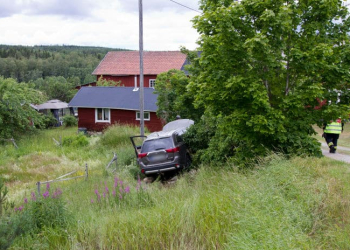 Åshammar: Singelolycka på väg 537