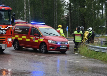 Ockelbo: Mc-olycka på väg 272