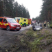 Ockelbo: Bil voltade på väg 272
