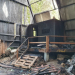 Bergby: Brand i ladugård