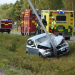 Söderhamn: Bilist kolliderade med lyktstolpe
