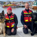 Första sjöräddningshundarna på Norrlandskusten