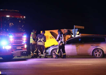 Gävle: Bilbrand vid värmeverket