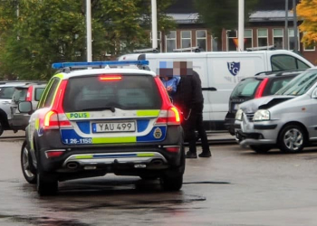 Sandviken: Trafikolycka på Västerled