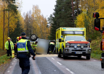 Storvik: En död i singelolycka