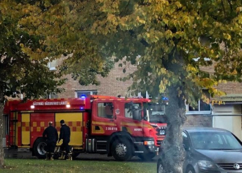 Hofors: Brand i lägenhet