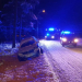 Bergvik: Bil i diket – Föraren sprang från platsen
