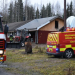 Hällbo: Brand i byggnad