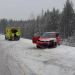 Norrala: Lastbilar och personbil i olycka