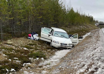 Enånger: Singelolycka på E4