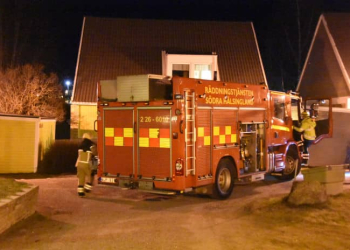 Söderhamn: Brand i villa