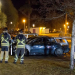 Sandviken: Bilar brann på Blodriskegränd