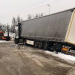Hudiksvall: Lastbil i diket vid Hudiksvall Södra
