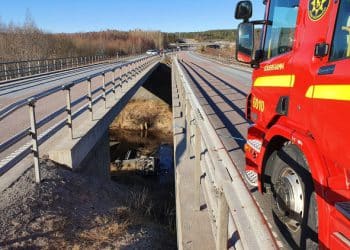 Norrala: Svår olycka på E4