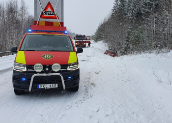 Segersta: Singelolycka på väg 621