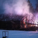 Björke: Brand i villa