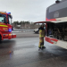 Söderala: Brand i buss