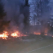 Sandarne: Markbrand i Åsbacka