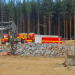 Bollnäs: Skogsbrand på Ren