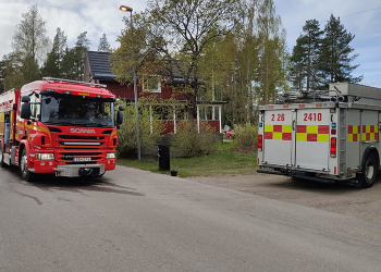 Järbo: Brand i pannrum