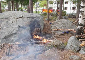 Söderhamn: Två mindre anlagda bränder vid Stentägtskolan
