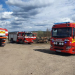 Hudiksvall: Brand vid bondgård i Baldra