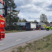 Hamrånge: Lastbilsolycka på väg 583