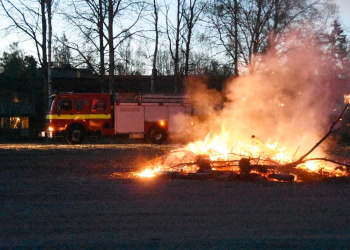 Söderhamn: Brand i majkase