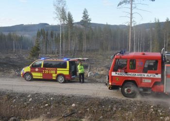 Svabensverk: Skogsbrand vid Gårdviksbo
