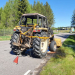 Bollnäs: Traktor förstörd i brand