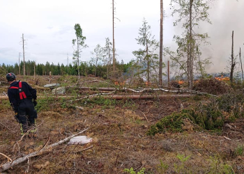Valbo: Brand på hygge