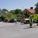 Sandviken: Två bilar krockade vid rondell