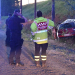 Söderhamn: Personbil sladdade in i träd